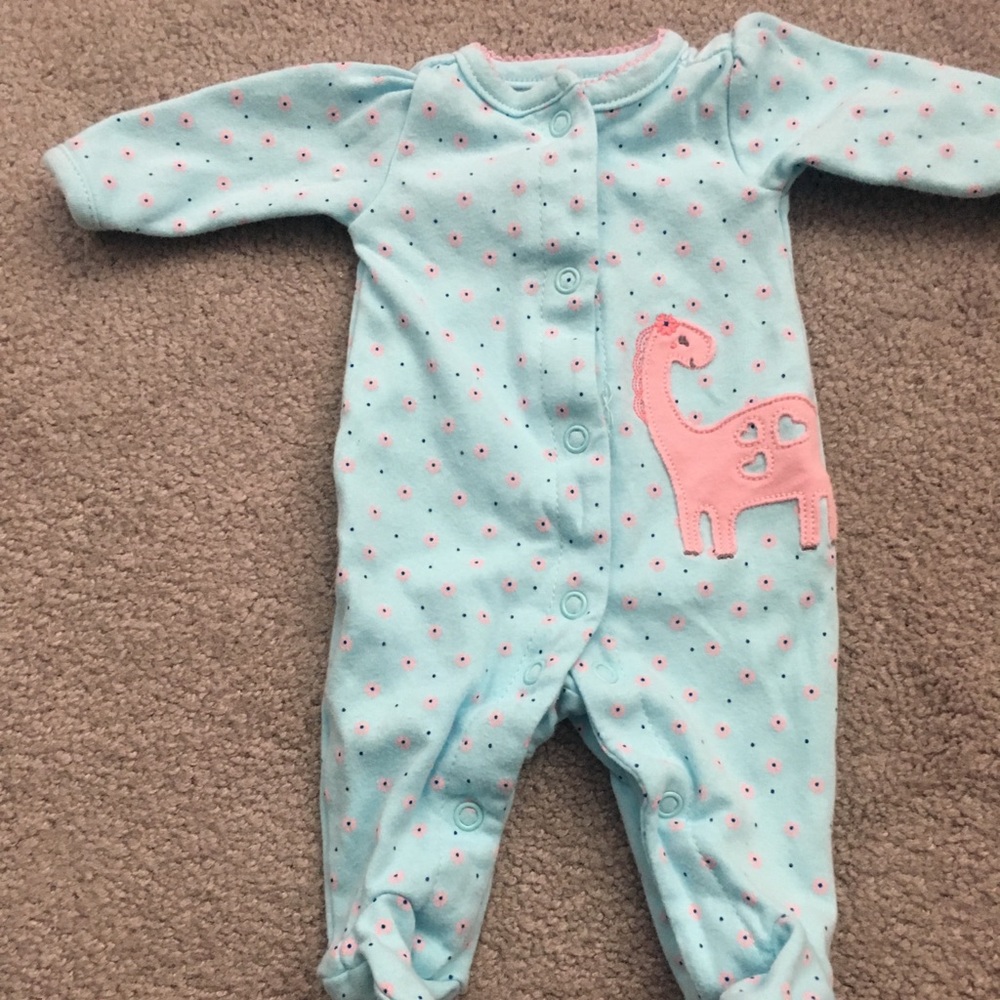 Baby blue onesie